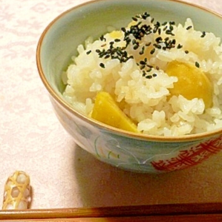 秋の味覚「栗ご飯」皮さえ剥けば味付け簡単！